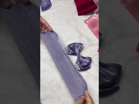 DIY Beautiful Hair Bow Clips 🎀 | Easy & Stylish Handmade Bows #diy #howtomakehairbows