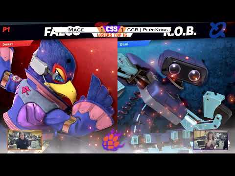 Clemson Smash Series 39 - Losers - PHNM | Mage (Falco) vs. GCB | PercKong (R.O.B.) - SSBU