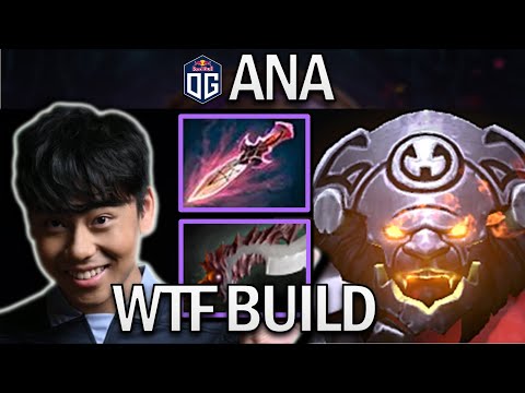 OG.ANA SMURF AXE WITH 24 KILLS - DOTA 2 7.29 GAMEPLAY