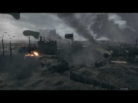 WWI FIREFIGHT AMBIENCE - Battlefield 1 Ambience
