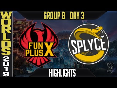 FPX vs SPY Highlights Game 1 | Worlds 2019 Group B Day 3 | FunPlus Phoenix vs Splyce