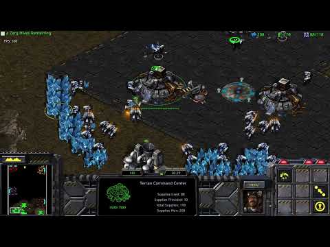 Starcraft BW Hard Campaign - Terran 3 - Ruins of Tarsonis