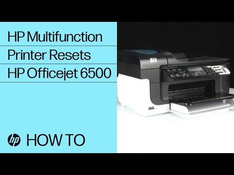 Resetting Desktop Multifunction Printer