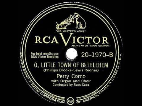 1946 Perry Como - O Little Town Of Bethlehem