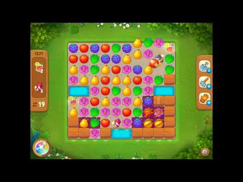 Playrix Gardenscapes level 1231 - Super hard level!