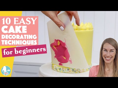 10 EASY Cake Decorating Ideas for Beginners