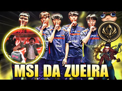TÉCNICO INVADINDO PALCO e VAYNE na FINAL - MSI da ZUEIRA | JDG x BLG | T1 x BLG