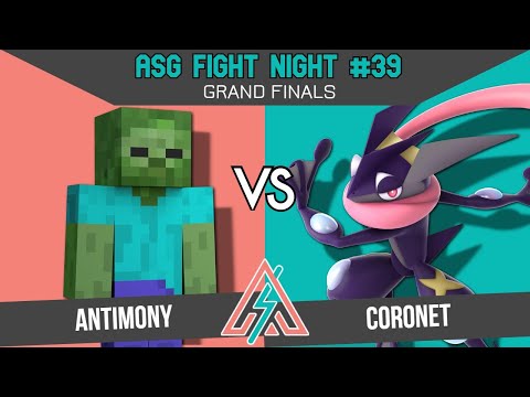 ASG 39 GRAND FINALS -  Antimony (Steve) vs Coronet (Greninja)
