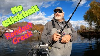 Another NON-Clickbait FALL day on the Tidal Rondout Creek