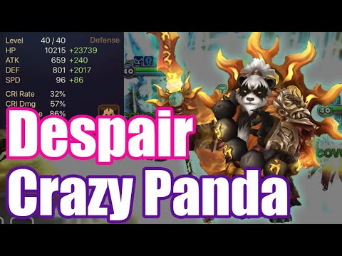 【Summoners War | Curry's RTA】The Power Despair Feng Yan, crazy panda debut!!