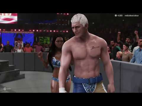 Cody Rhodes & Brandi Rhodes Entrance WWE2k19