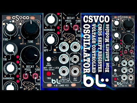 CSVCO - CMOS Shift Register VCO by Blue Lantern Modules