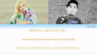 Taeyeon (태연) - Starlight (feat. DEAN) Lyrics (Han|Rom|Eng|Color Coded)