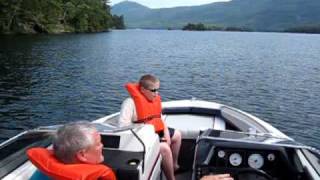 preview picture of video 'Motorboating the Narrows of Lake George NY'