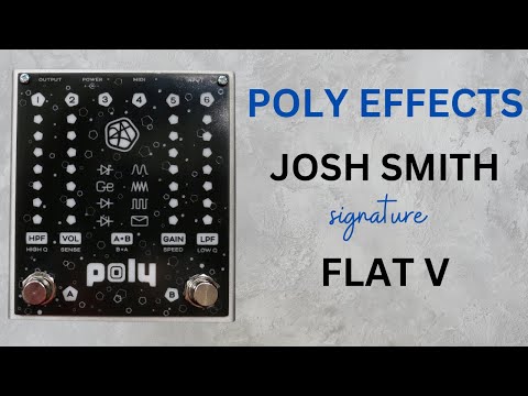 Poly Josh Smith Flat V 2023 - Present - Black / Silver image 7