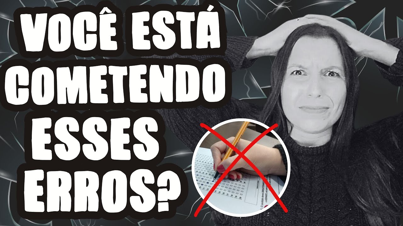 9 Maiores ERROS Que Cometi Estudando Para Concursos (O último doeu)