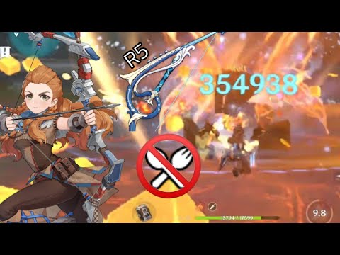 Aloy 354k Burst Melt - Stingless R5 - 2 Blizzard 2 Gladiator - Genshin Impact
