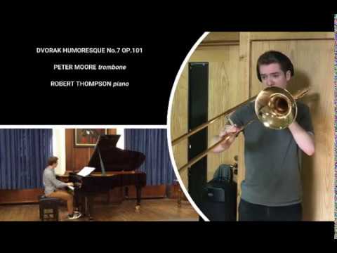 Dvorak Humoresque for long-distance Trombone and Piano
