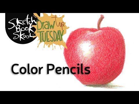 Draw Tip Tuesday: How To Use Color Pencils!