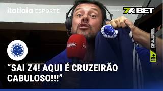 FABRÍCIO GUERREIRO CELEBRA VITÓRIA DO CRUZEIRO SOBRE GRÊMIO E EXALTA A IMPORTÂNCIA DE ROMERO