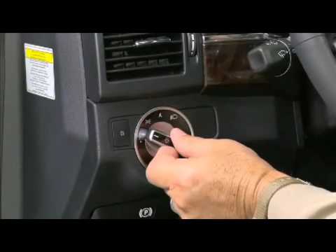 Description of the function of the Exterior Light Switch in your Mercedes-Benz
