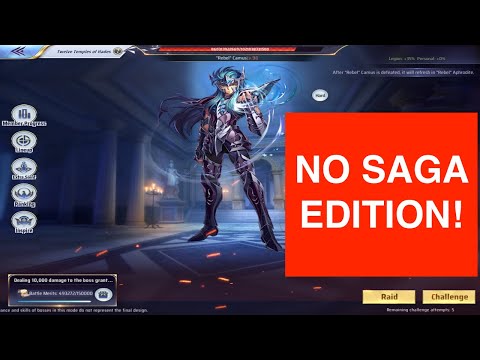 12 TEMPLES HADES - AQUARIUS CAMUS - 🚫 NO SAGA RC 🚫 EFFECTIVE LINES! - SSA KOTZ