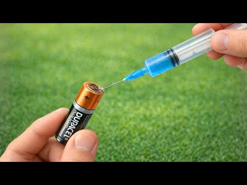 🔋 Nie wieder neue AA-Batterien kaufen! Mit diesem einfachen Trick kannst du sehen, was passiert.