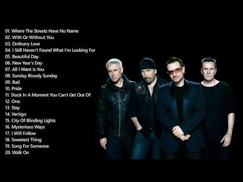 Top 20 U2 Best Songs 2021 Coldplay Greatest Hits Full Playlist