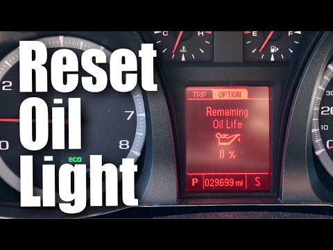 YouTube video about: How to reset oil light on gmc terrain?