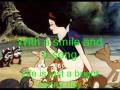 Snow White With A Smile And A Song Instrumental With Lyrics Karaoke