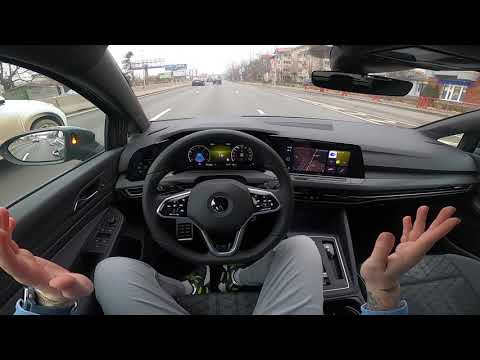 POV Drive VW Golf 2.0 TDI 150 DSG R-Line 2021 | GoPro 8 Black 1080