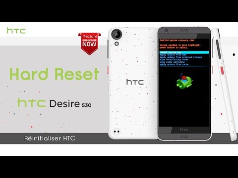 Hard Reset HTC Desire 530, 630, 825, 10 lifestyle, A9, A10, Butterfly 3