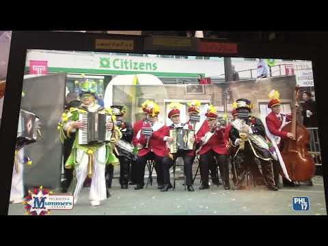 Mummers 2022 Ferko String Band (100 years string!)