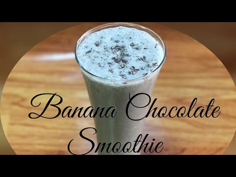 Banana Chocolate Smoothie |Ramadan Special |  Abu Dhabi Kitchen By Shamina
