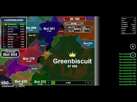 Territorial.io 1v1 against an actually good player