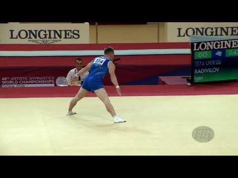 RADIVILOV Igor (UKR) - 2018 Artistic Worlds, Doha (QAT) - Qualifications Floor Exercise