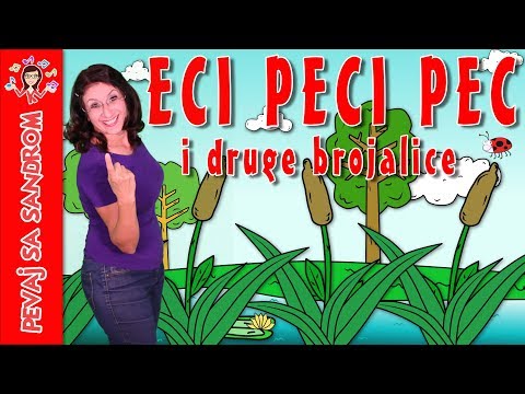 💖 Eci peci pec i druge brojalice 💖 Pevaj Sa Sandrom | Dečije pesme | Dečije priče