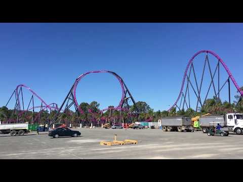 DC Rivals HyperCoaster - First Ever Cycle - Warner Bros. Movie World