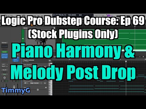 Logic Pro Dubstep Course (Stock Plugins Only) – Ep. 69: Adding a Piano Melody & Harmony