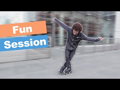 FREESTYLE INLINE SKATING SESSION IN PARIS WITH VLADIMIR