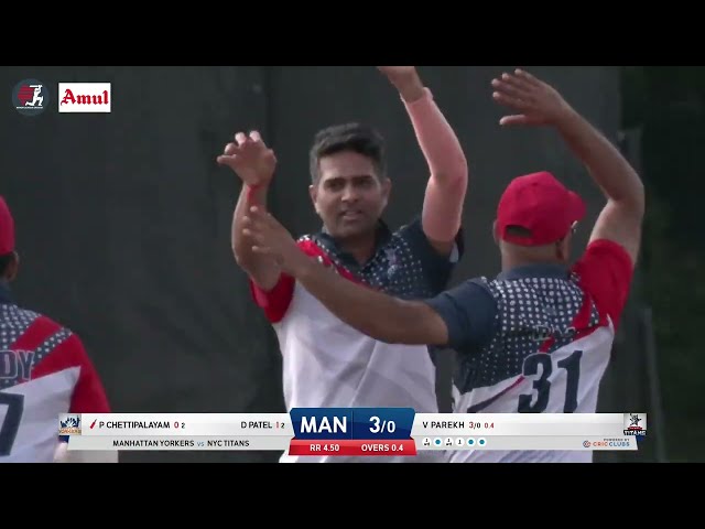 MiLC T20 Highlights: NYC Titans vs Manhattan Yorkers