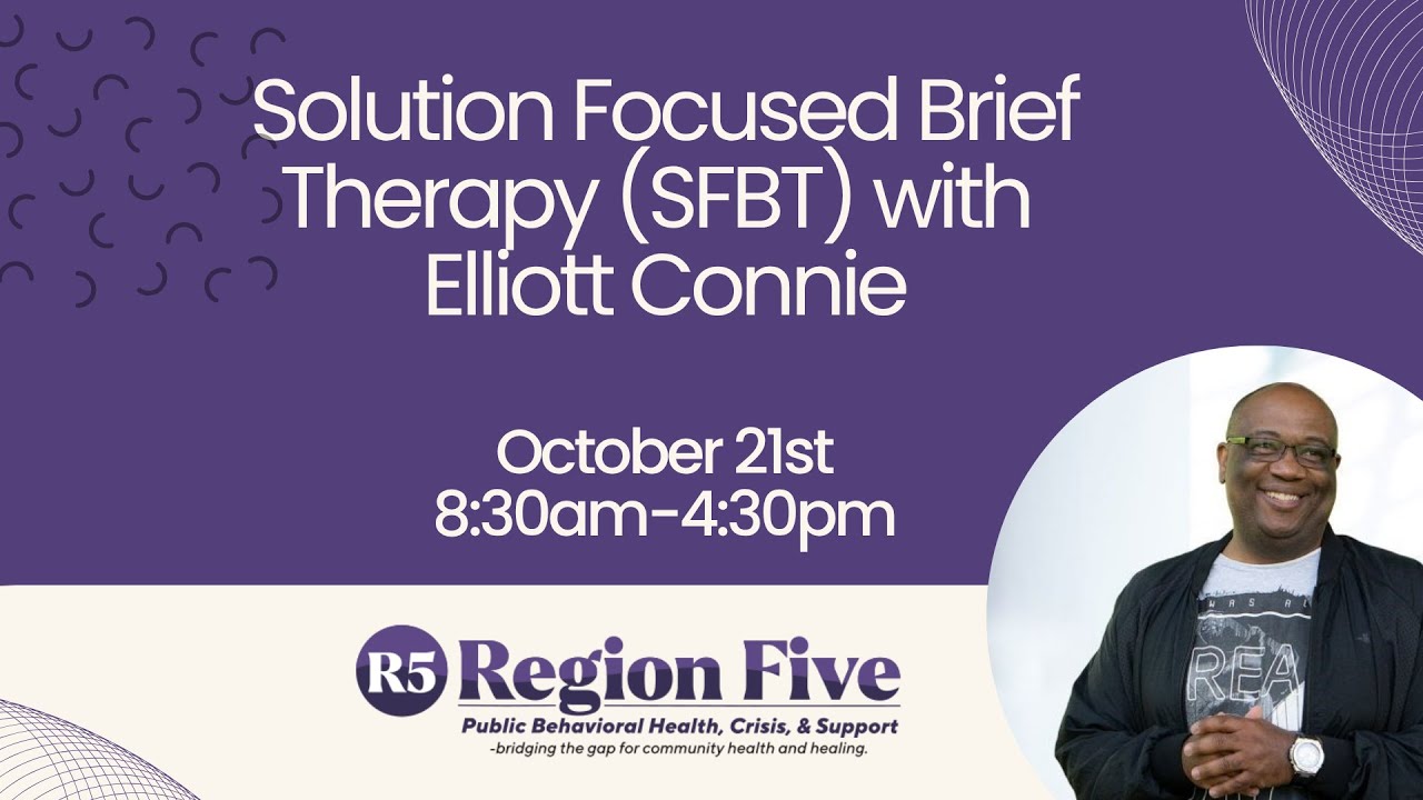 Solution Focused Brief Therapy with Elliott Connie
