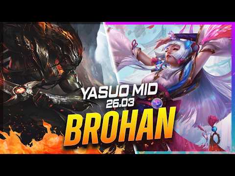 BROHAN - Yasuo vs Syndra MID Patch 26.3 - Challenger Yasuo Gameplay
