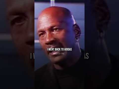 When Michael Jordan Decided To Choose Nike Over Adidas 🤯