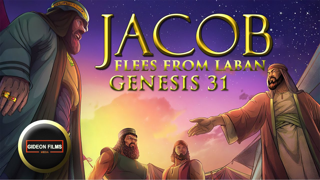 Jacob Flees From Laban | Genesis 31 | Laban Pursues Jacob | Rachel Sitting on the Household Gods
