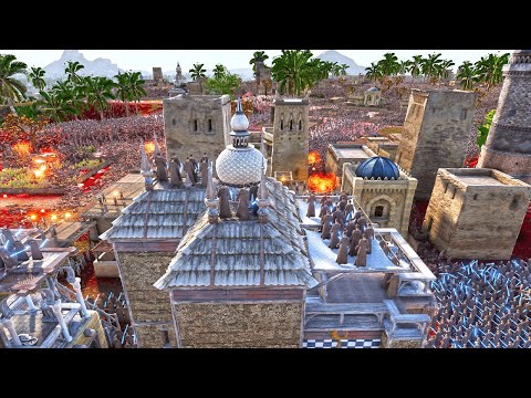 Can jedi knights & cleopatra save the old village from huge evils ?? Ultimate Epic Battle Simulator2