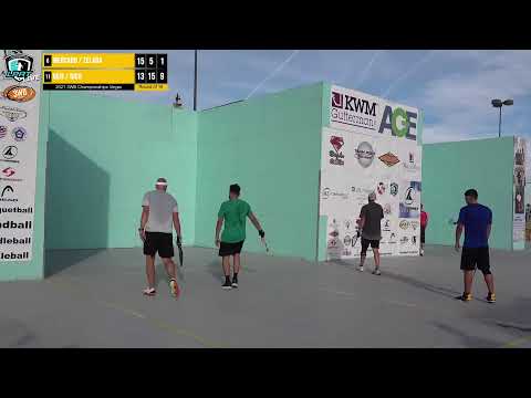 2021 3wb Championships - 3-wall Pro Doubles - 16s - Mercado/Zelada vs Geis/Rich