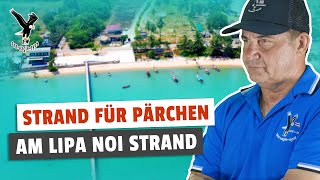 Strand für Pärchen am Lipa noi Strand auf Koh Samui