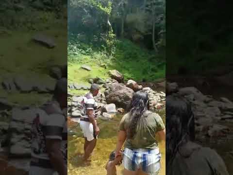 com a família em Barra do Turvo