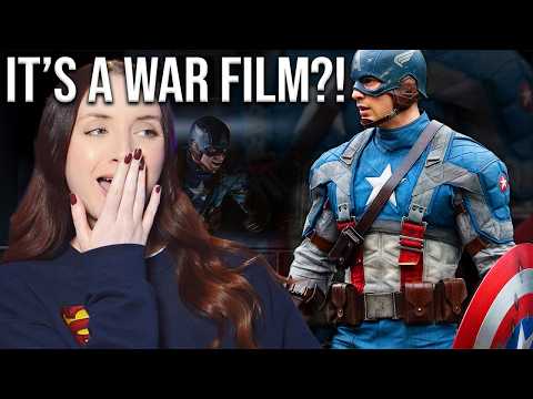 Marvel Newbie's First Time Watching CAPTAIN AMERICA: The First Avenger💙 | LUCYJROBYN Movie Reaction